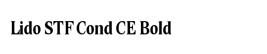 Lido STF Cond CE