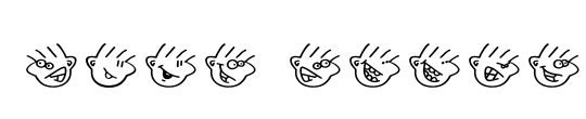 Many moods of Moe