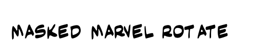 Masked Marvel Rotate
