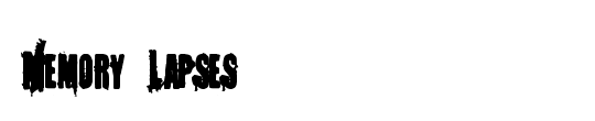 Memory Lapses