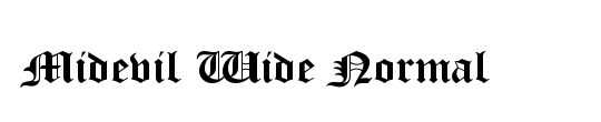 Midevil Wide