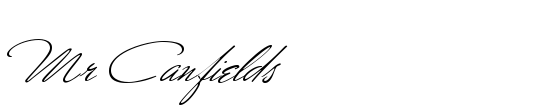 Mr Canfields