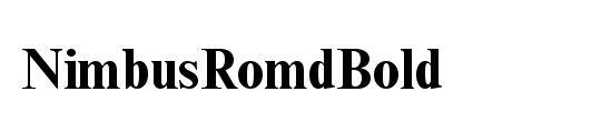 NimbusRomdBold