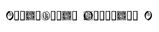 Ornamental Initials O