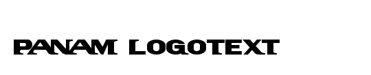 PanAm LogoText