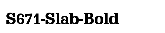 S671-Slab