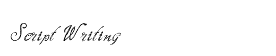Script Writing