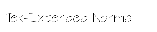 Tek-Extended