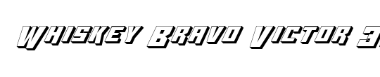 Whiskey Bravo Victor 3D