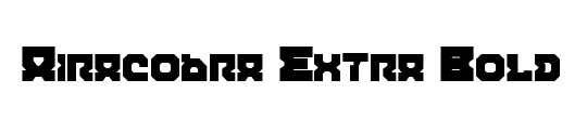 Airacobra Extra Bold