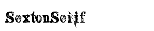 SextonSerif