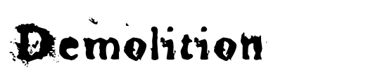 Demolition