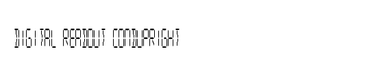 Digital Readout CondUpright