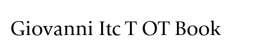 Giovanni Itc T OT