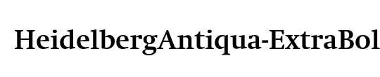 HeidelbergAntiqua