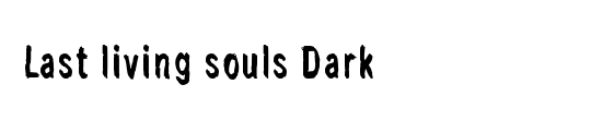 Last living souls Dark