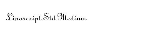 Linoscript Std