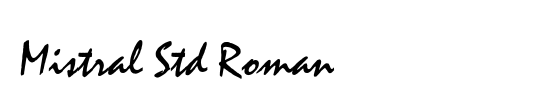 Mistral Std