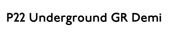 P22 Underground GR