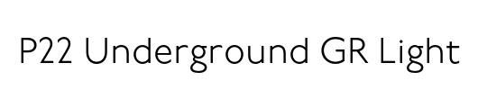 P22 Underground GR