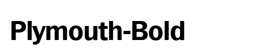 Plymouth-Bold