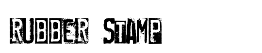 RUBBER STAMP