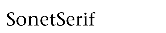 SonetSerif
