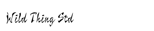 Wild Thing Std