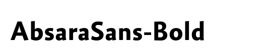 AbsaraSans-Bold