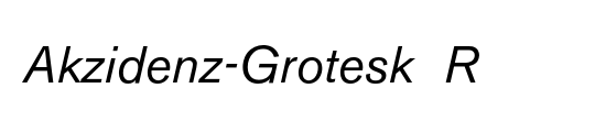 Akzidenz-Grotesk BQ