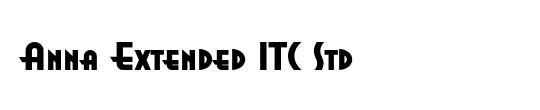 Anna Extended ITC Std