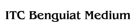 ITC Benguiat