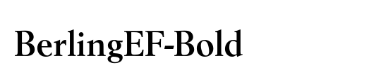 BerlingEF-Bold