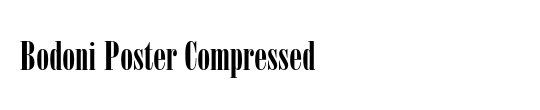 Bodoni