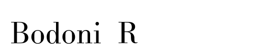 Bodoni Berthold BQ