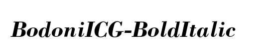 BodoniICG