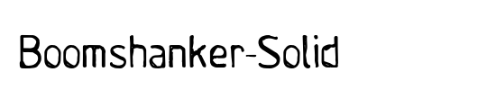 Boomshanker