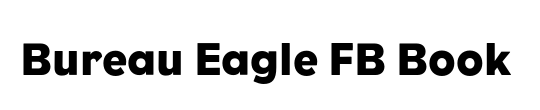 Bureau Eagle FB Book