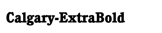 Calgary-ExtraBold
