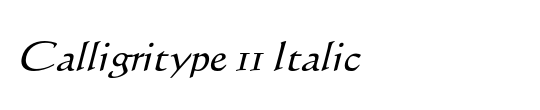 Calligritype 11