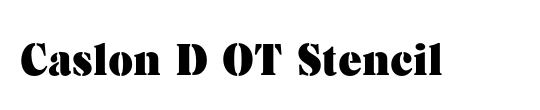 Caslon D OT
