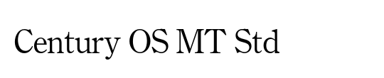 Century OS MT Std