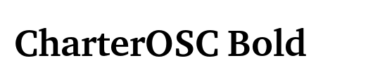 CharterOSC