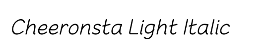 Cheeronsta Light
