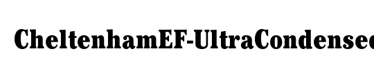 CheltenhamEF-UltraCondensed