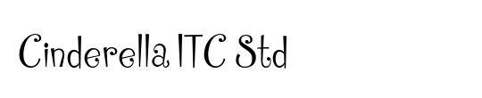 Cinderella ITC Std
