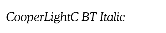 CooperLightC BT