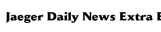 Jaeger Daily News