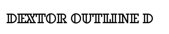 Dextor Outline D