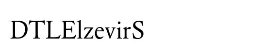 DTLElzevirS